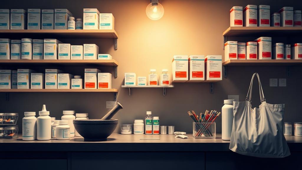 Préparatrice en Pharmacie en Tunisie — photographie illustrant le métier